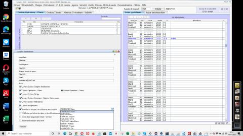 amélioration des comptes utilisateurs dans la gestion des temps passés et le pointage des heures sequora 16.07