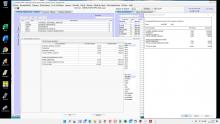 Récapitulatif mensuel des opérations-clients dans le logiciel de Pointage des Heures Séquora v18.02